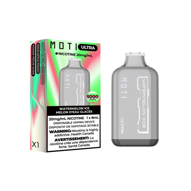 Moti Ultra 5000 Puffs Disposable - Watermelon Ice
