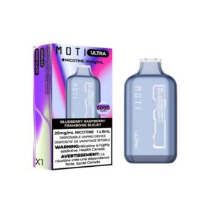 Moti Ultra 5000 Puffs Disposable - Blueberry Raspberry