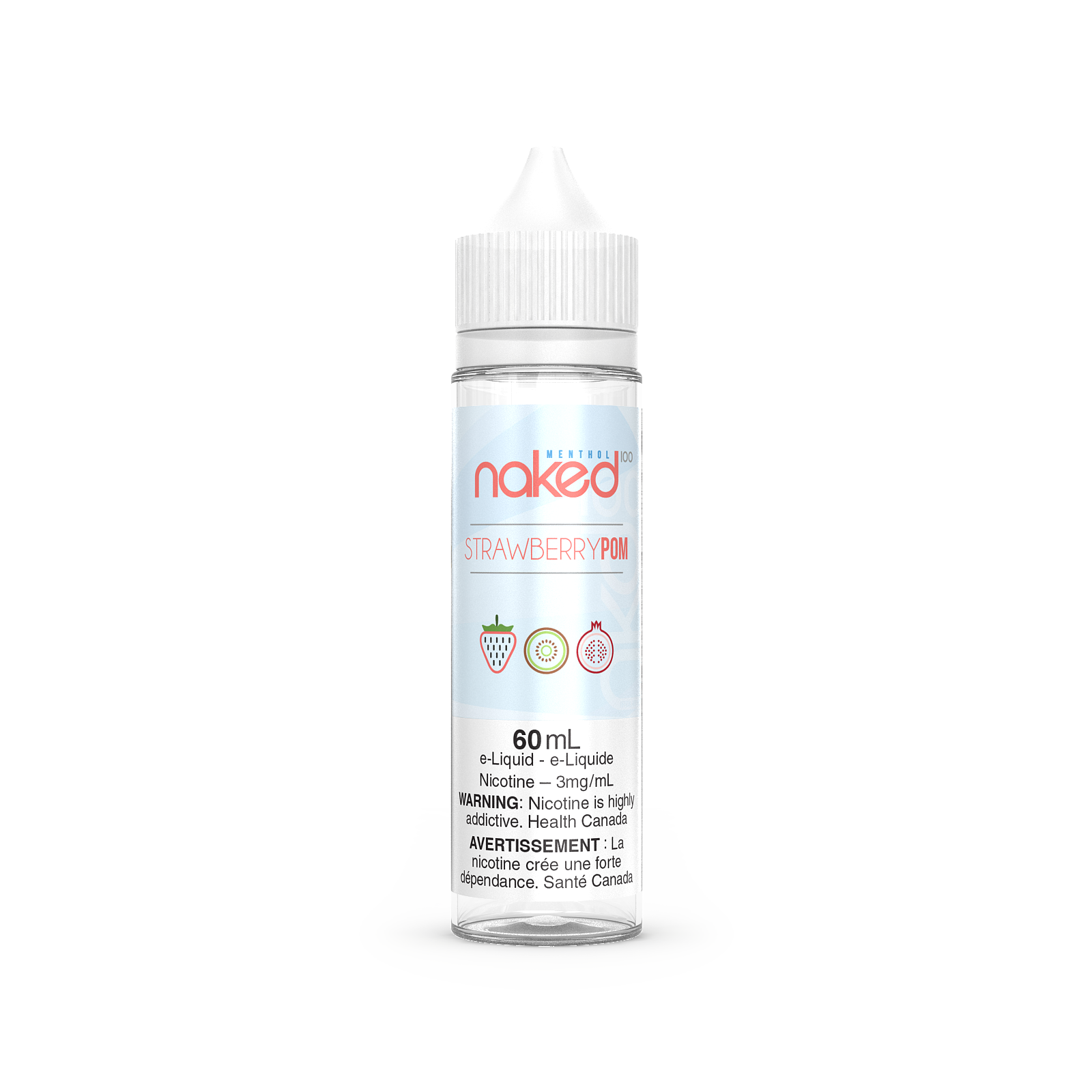 STRAWBERRY POM (Brainfreeze) By NAKED 100 - 60 ML