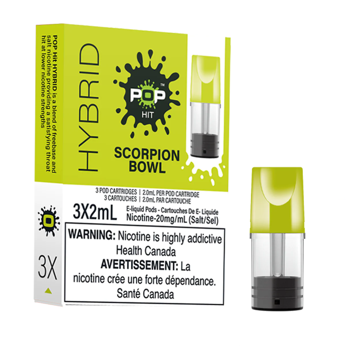 Pop Hybrid - Scorpion Bowl - Hybrid 2%