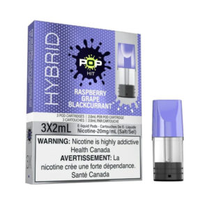 Pop Hybrid - Raspberry Grape Blackcurrant - Hybrid 2%