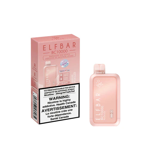 Elf Bar BC10000 Disposable Vape - Peach Ice - 10000 Puffs