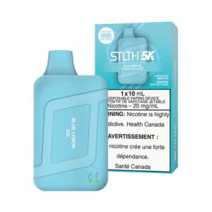 STLTH 5K Disposable Vape - Rechargeable - Blue Lemon Ice - 5000 Puffs - Blue Lemon Ice