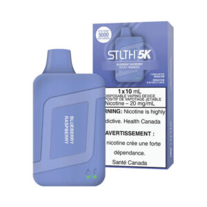STLTH 5K Disposable Vape - Rechargeable - Blueberry Raspberry- 5000 Puffs - Blueberry Raspberry