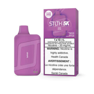 STLTH 5K Disposable Vape - Rechargeable - Grape - 5000 Puffs - Grape