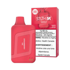 STLTH 5K Disposable Vape - Rechargeable - Strawberry Ice - 5000 Puffs - Strawberry Ice