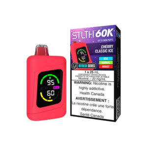 STLTH 60K Disposable Vape - Cherry Classic Ice