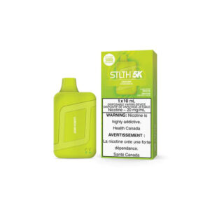 STLTH 5K Disposable Vape - Rechargeable - Lemon Mint - 5000 Puffs - Lemon Mint