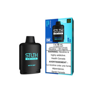 STLTH SWITCH Vape Pod - 15K Puffs - Arctic Mint & Ice Mint