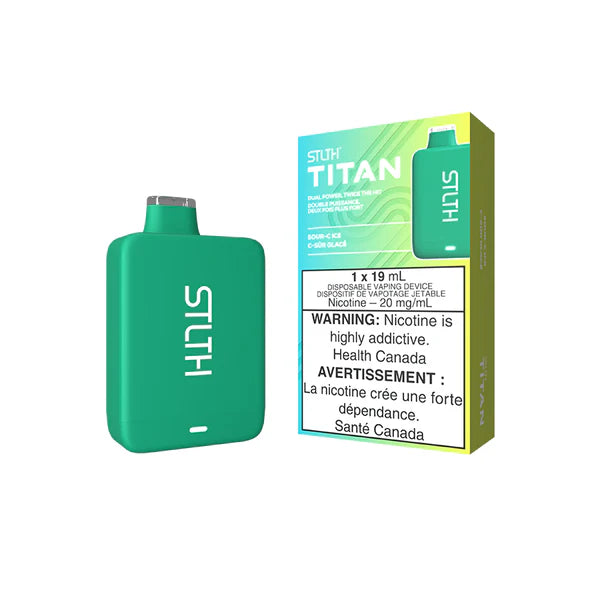 STLTH TITAN Disposable Vape - Sour C Ice