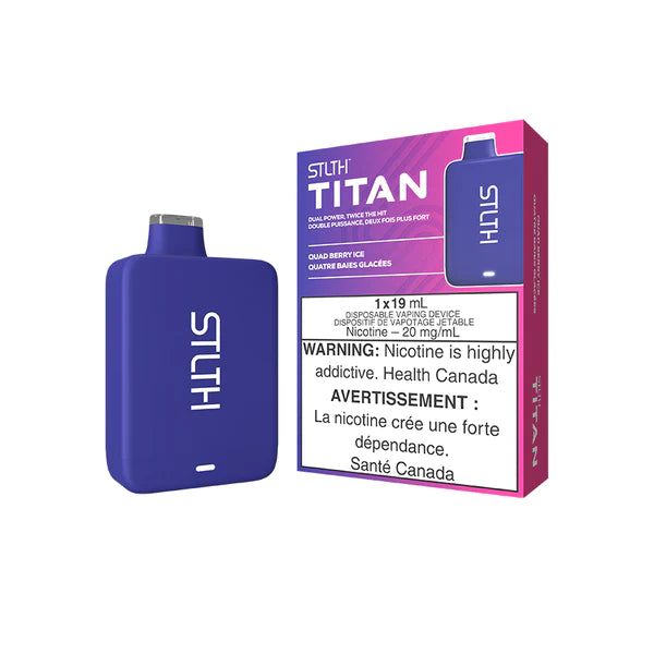 STLTH TITAN Disposable Vape - Quad Berry Ice
