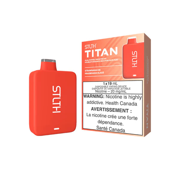 STLTH TITAN Disposable Vape - Strawnana Ice