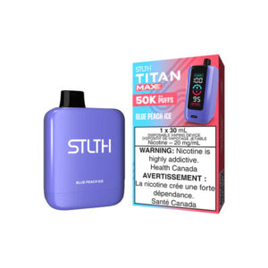 STLTH Titan Max Disposable Vape - 50k Puffs - Blue Peach Ice