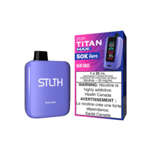 STLTH Titan Max Disposable Vape - 50k Puffs - Blue Razz