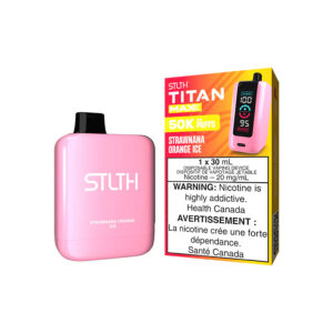 STLTH Titan Max Disposable Vape - 50k Puffs - Strawnana Orange Ice