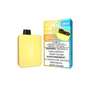 Stlth Titan Pro Disposable Vape - 15K Puffs - Banana Berry Melon Ice
