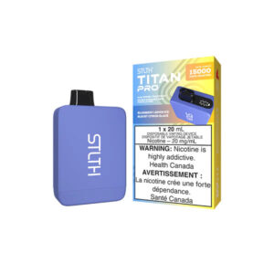 Stlth Titan Pro Disposable Vape - 15K Puffs - Blueberry Lemon Ice