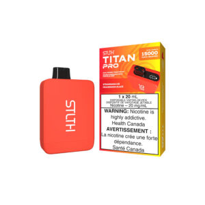 Stlth Titan Pro Disposable Vape - 15K Puffs - Strawnana Ice