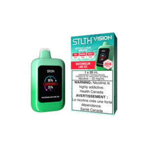 Stlth Vision Disposable Vape - 20K Puffs - Watermelon Lime Ice