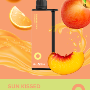 BLAZN DISPOSABLE VAPE - 6000 Puffs - Sun Kissed Peach