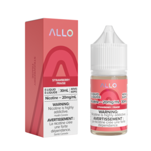 ALLO E-Liquid - Strawberry - 30 ML - Salt Nic - 20 MG