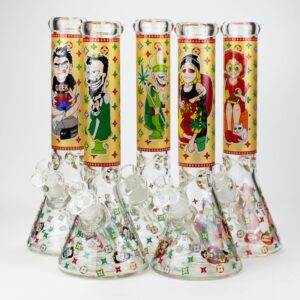 14 inches Dope Squad 7mm Bong