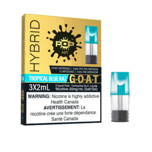 Pop Hybrid - Tropical Blue Razz - Hybrid 2%
