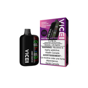 Vice Boost Disposable Vape - 9000 Puffs - Cherry Grape Ice