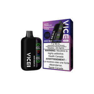 Vice Boost Disposable Vape - 9000 Puffs - White Grape Ice