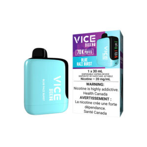 Vice Box 2 Disposable Vape - 70K Puffs - Blue Razz Burst