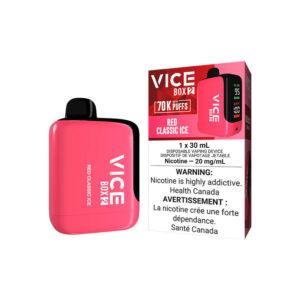 Vice Box 2 Disposable Vape - 70K Puffs - Red Classic Ice