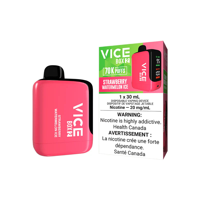 Vice Box 2 Disposable Vape - 70K Puffs - Strawberry Watermelon Ice