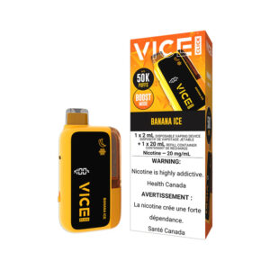 Vice Click Disposable Vape - 50,000 Puffs - Banana Ice