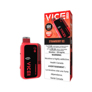 Vice Click Disposable Vape - 50,000 Puffs - Strawberry Ice