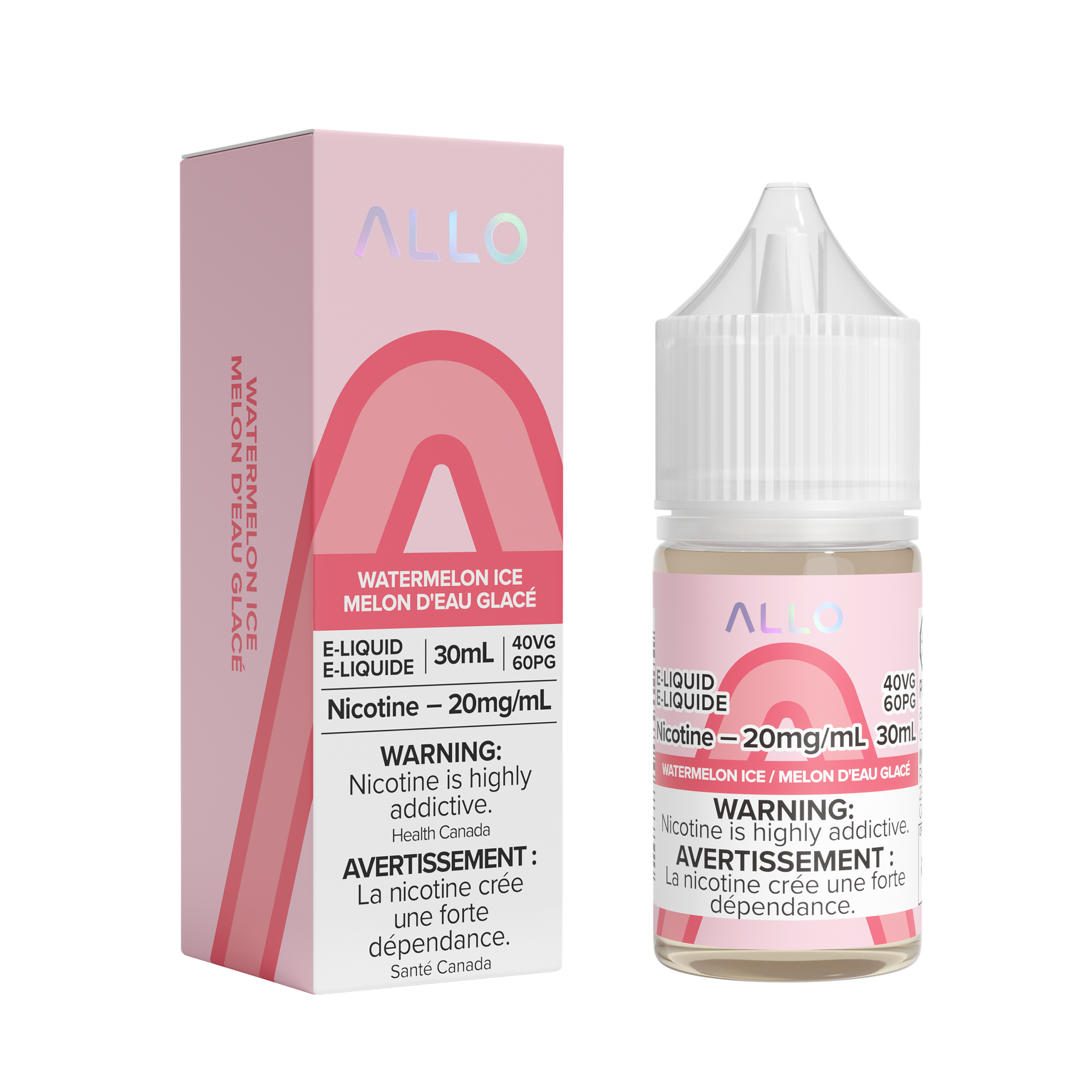 ALLO E-Liquid - Watermelon Ice - 30 ML - 20 MG