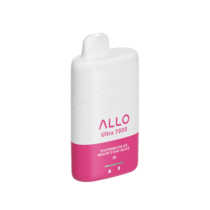 Allo Ultra - 7000 Puffs - Rechargeable Disposable Vape - Watermelon Ice
