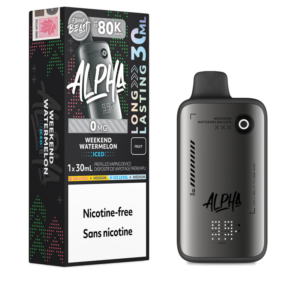 Flavour Beast Alpha 80K Disposable Vape - Weekend Watermelon - Nicotine Free