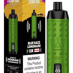 Al Fakher 12000 Puffs - Shisha Hookah Vape - Blue Raspberry Lemon - Ontario