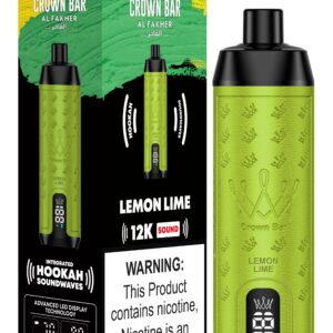 Al Fakher 12000 Puffs - Shisha Hookah Vape - Lemon Lime - Ontario