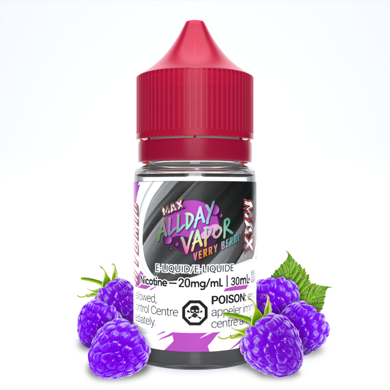 Verry Berri By ALLday Vapor Salts - MAX Series - 30 ML