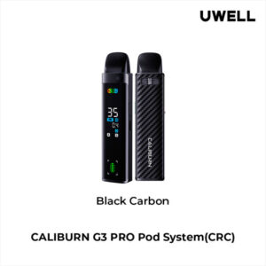 Uwell Caliburn G3 Pro Open Pod Kit - Black Carbon