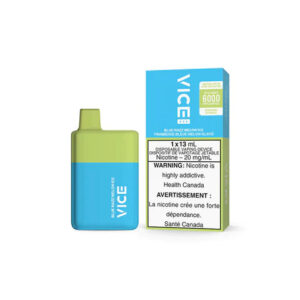 Vice Box Rechargeable Disposable Vape - 6000 Puffs - Blue Razz Melon Ice