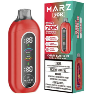 Marz Disposable 70K Puffs - Cherry Blaster Ice