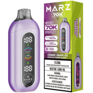 Marz Disposable 70K Puffs - Cosmic Grape Ice