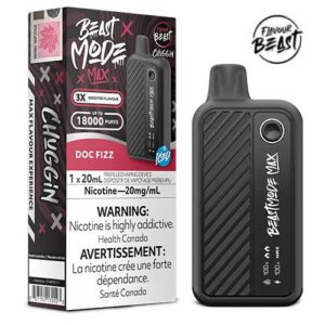 Flavour Beast Beast Mode Max 18K Disposable - 20ML - Chuggin' Doc Fizz
