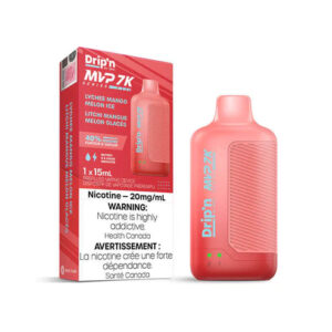 Drip'n MVP 7K  Lychee Mango Melon Iced Disposable Vape