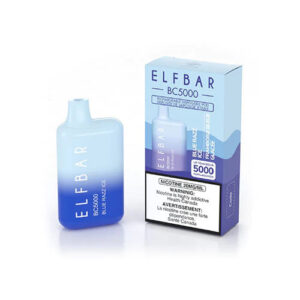 ELF BAR BC5000 Disposable Vape - Blue Razz Ice - Blue Razz Ice