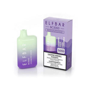 ELF BAR BC5000 Disposable Vape - Cranberry Grape - Cranberry Grape