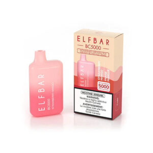 ELF BAR BC5000 Disposable Vape - Strawberry Mango - Strawberry Mango