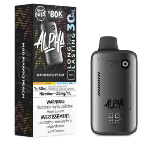 Flavour Beast Alpha 80K Disposable Vape - Mad Mango Peach